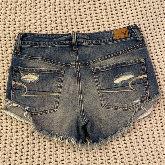 American Eagle Outfitters “Hi-Rise” Festival Jean Shorts - Size 4 - Picture 7 of 12